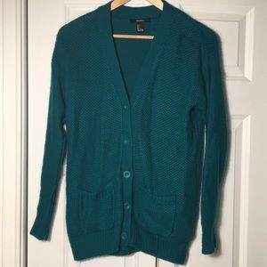 Green Comfy Cardigan NEVER WORN